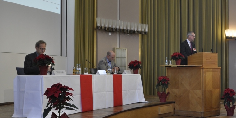 Dr. Arnd Weishaupt, Prof. Stefan Leupertz und Dr. Oliver Sieg