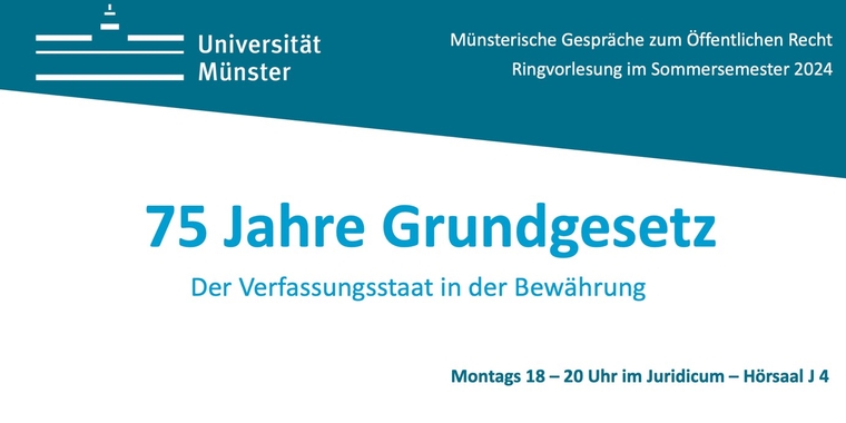 75 Jahre Grundgesetz – Der Verfassungsstaat in der Bewährung