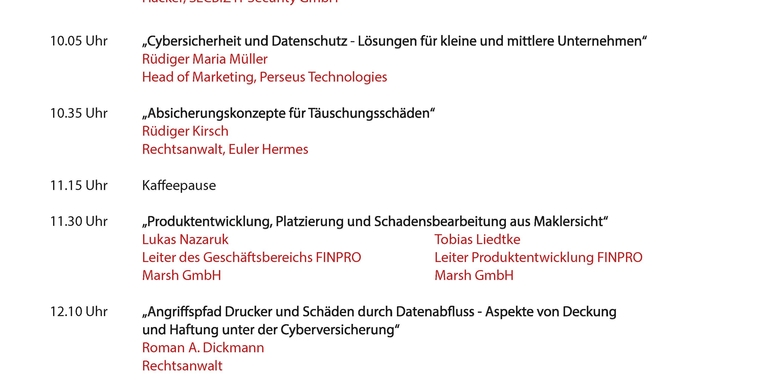 Cyber Symposium Programm