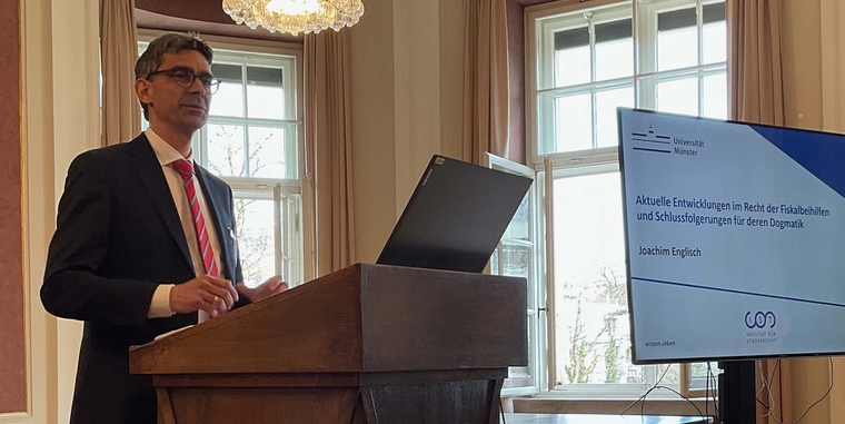 Vortrag beim Steuerwissenschaftlichen Symposium im Bundesfinanzhof