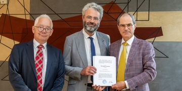 Maximilian Steinbeis ist Ehrendoktor der Rechtswissenschaftlichen Fakultät