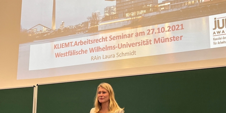 Gastvortrag Laura Schmidt, LL.B. (27.10.2021)
